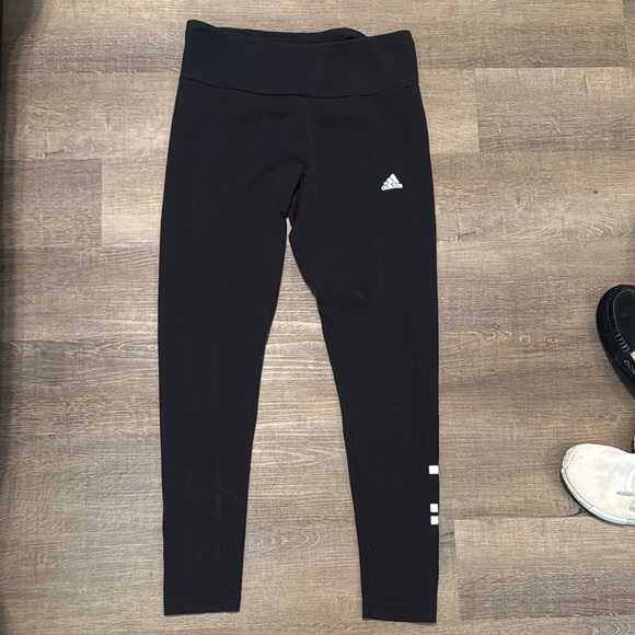 Women’s Adidas Black Leggings - Picture 1 of 4